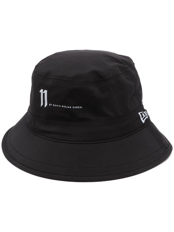 11 by Boris Bidjan Saberi Black New Era Edition Logo Bucket Hat –  BlackSkinny