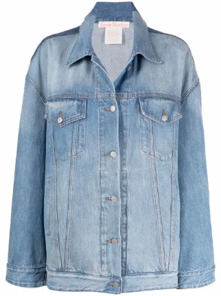 acne studios oversized denim jacket