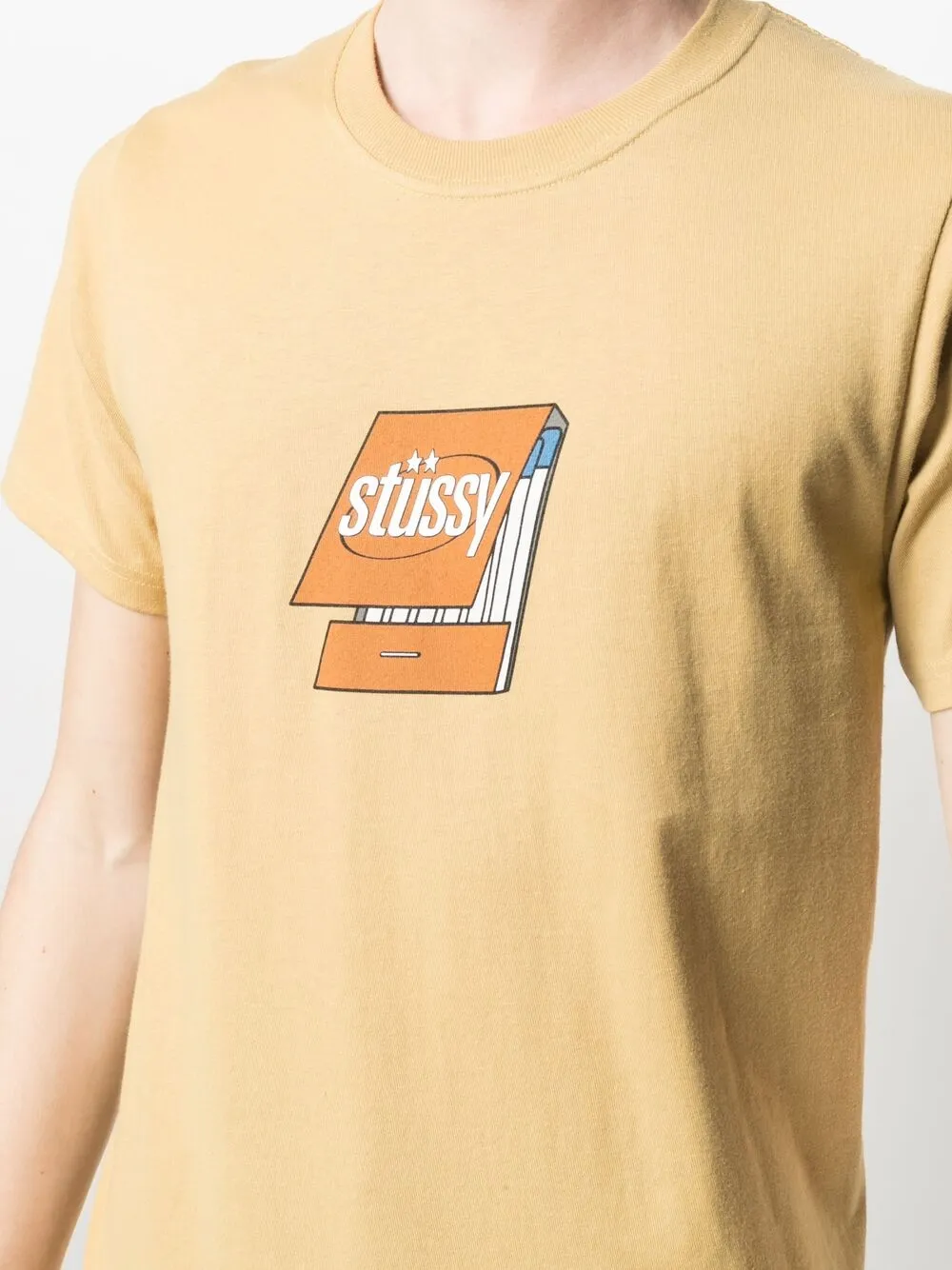 фото Stussy футболка с принтом matchbook