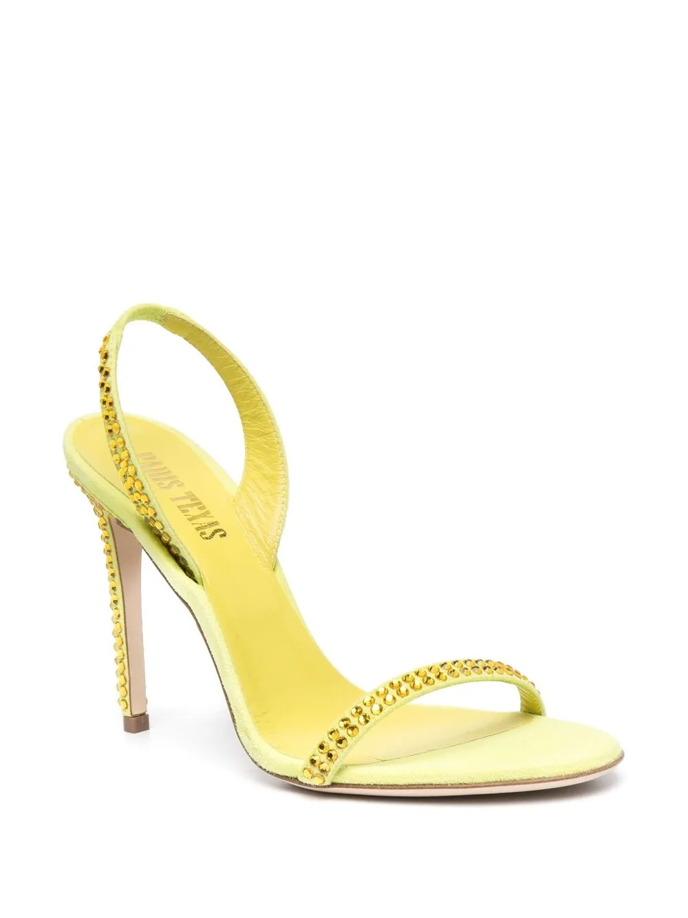 фото Paris texas босоножки hollie с кристаллами