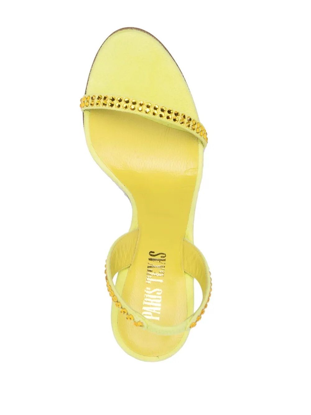 фото Paris texas босоножки hollie с кристаллами