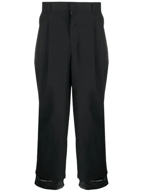 Juun.J layered-ankle trousers