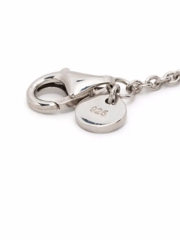 Tom Wood rhodium-plated Sterling Silver Rolo Chain | Silver