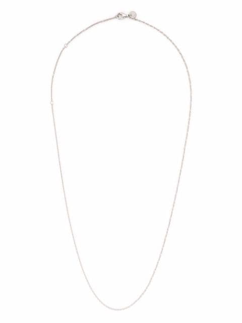 Tom Wood rhodium-plated sterling silver rolo chain
