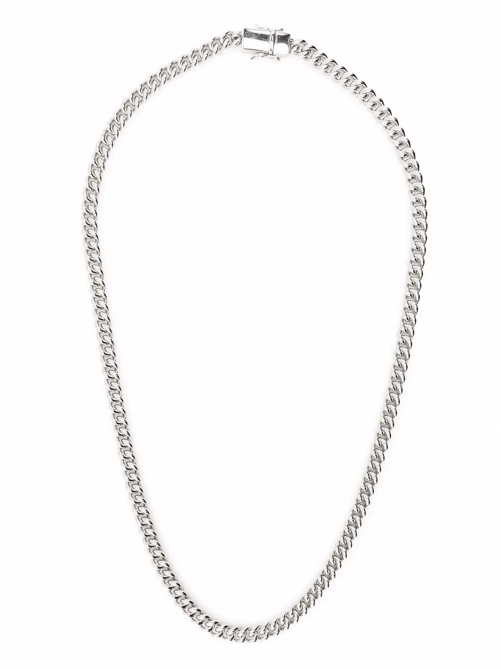 

Tom Wood Rounded Curb Chain Thick necklace - Silver