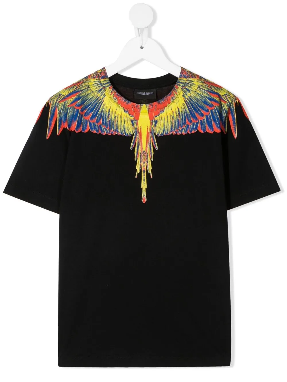 

Marcelo Burlon County Of Milan Kids playera con estampado Wings - Negro