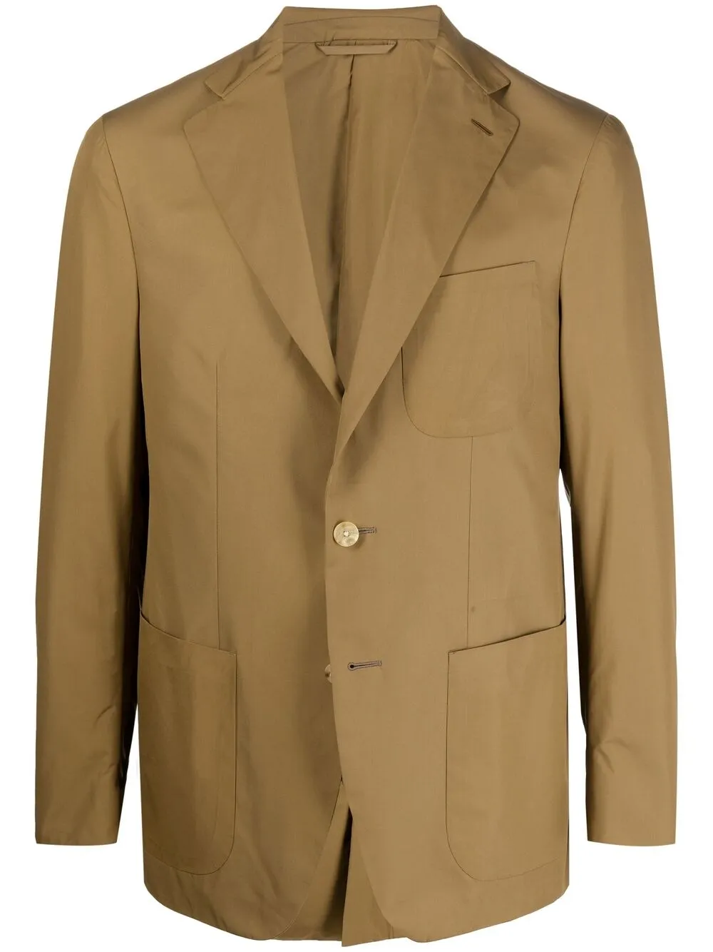 Caruso однобортный пиджак с заостренными лацканами