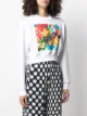 Opening Ceremony graphic-print cropped sweatshirt