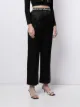 alexanderwang.t logo-waistband silk trousers