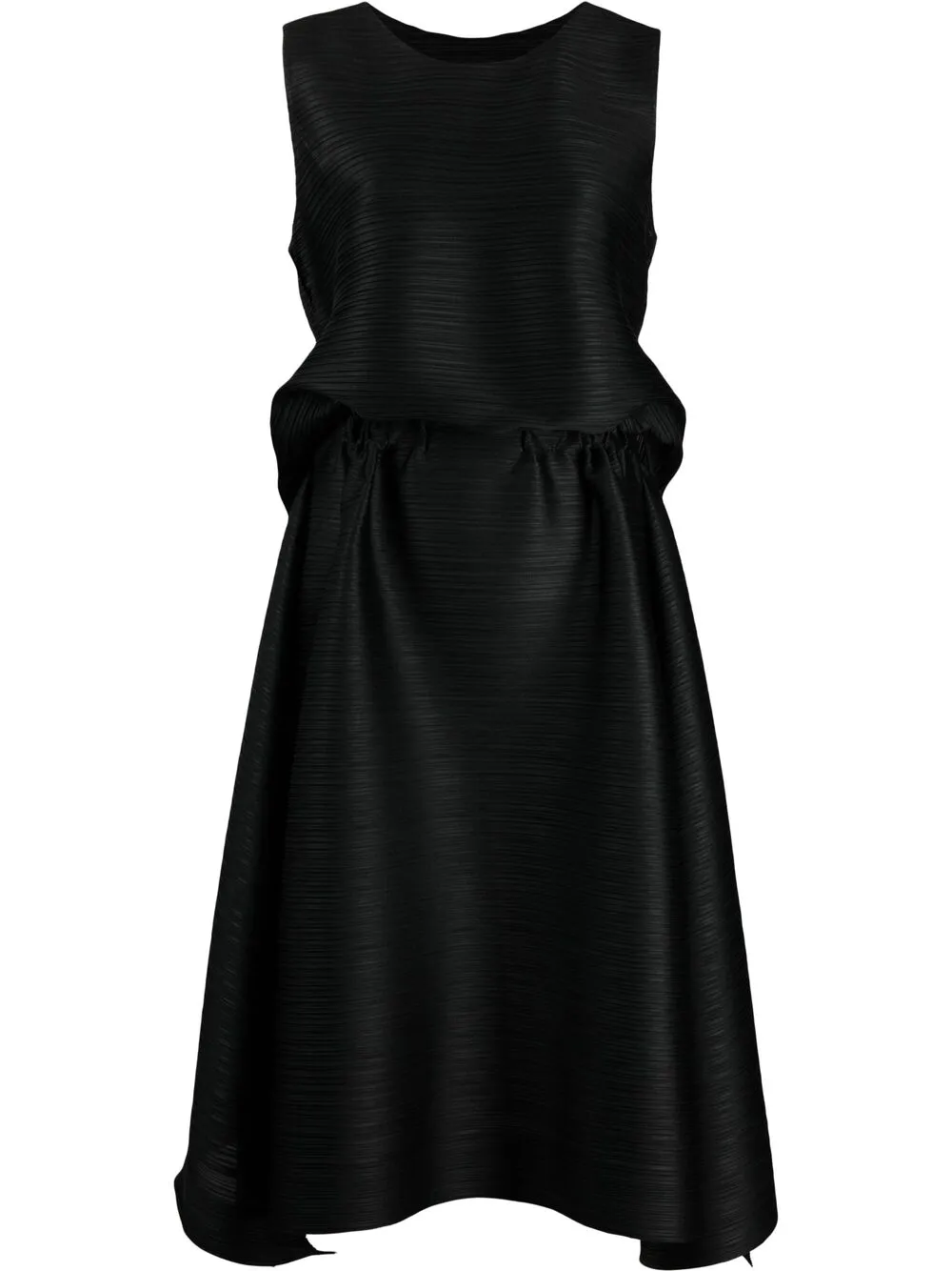 фото Pleats please issey miyake расклешенное платье миди