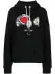Image 1 of Palm Angels Bear In Love logo hoodie