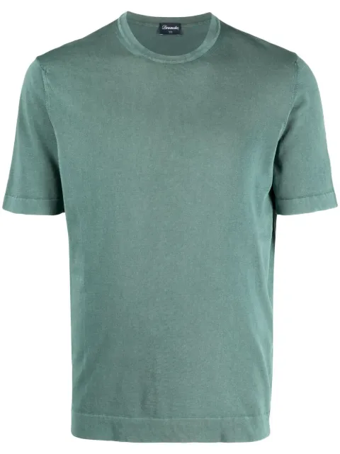 Drumohr playera con cuello redondo