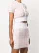 alexanderwang.t cropped gingham-check cardigan