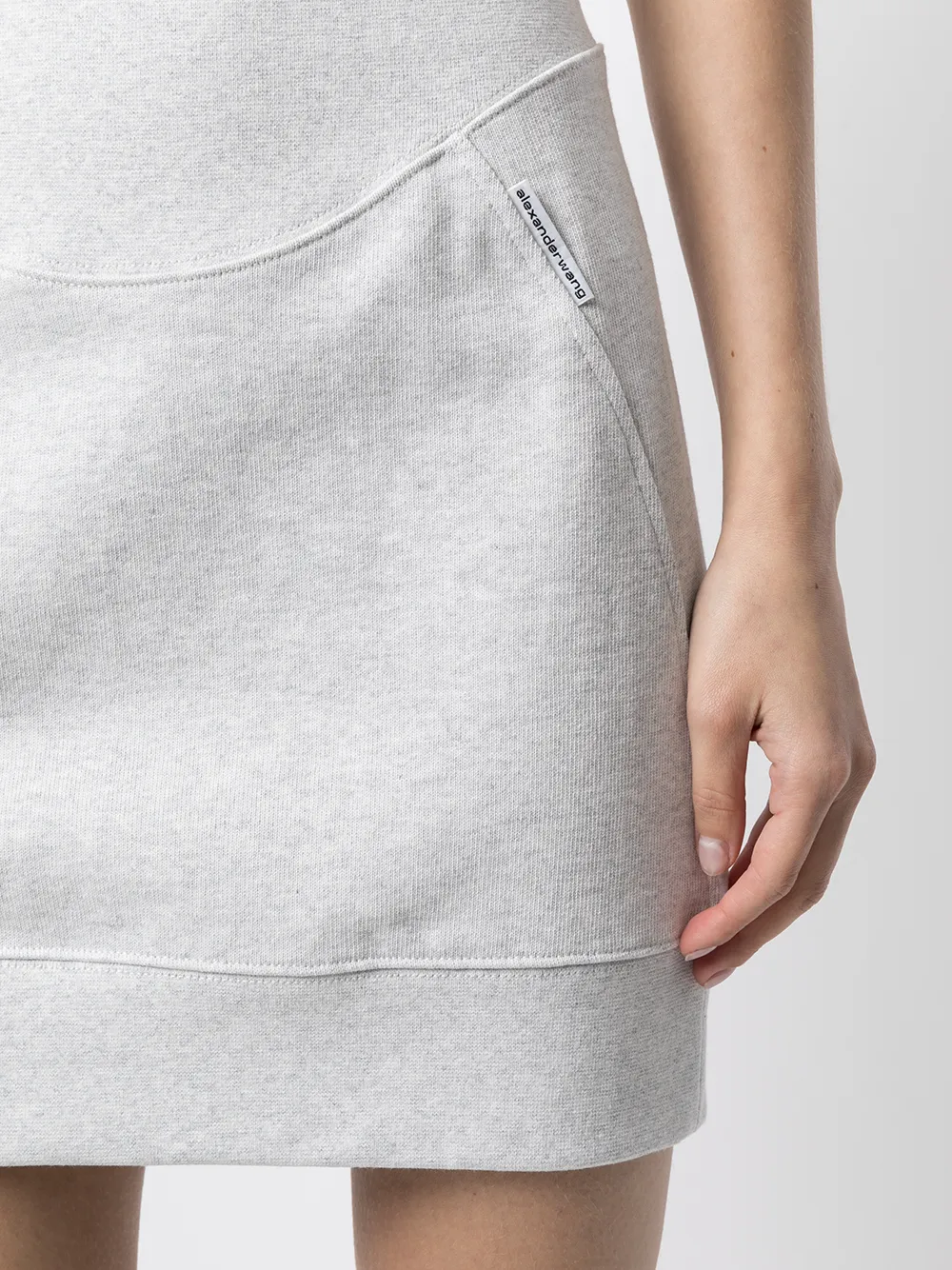 ALEXANDER WANG T SCULPTED MINI SKIRT