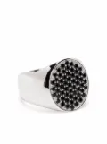 Tom Wood Pinkie spinel signet ring - Silver