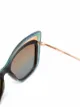 Christian Roth gradient cat-eye frame sunglasses