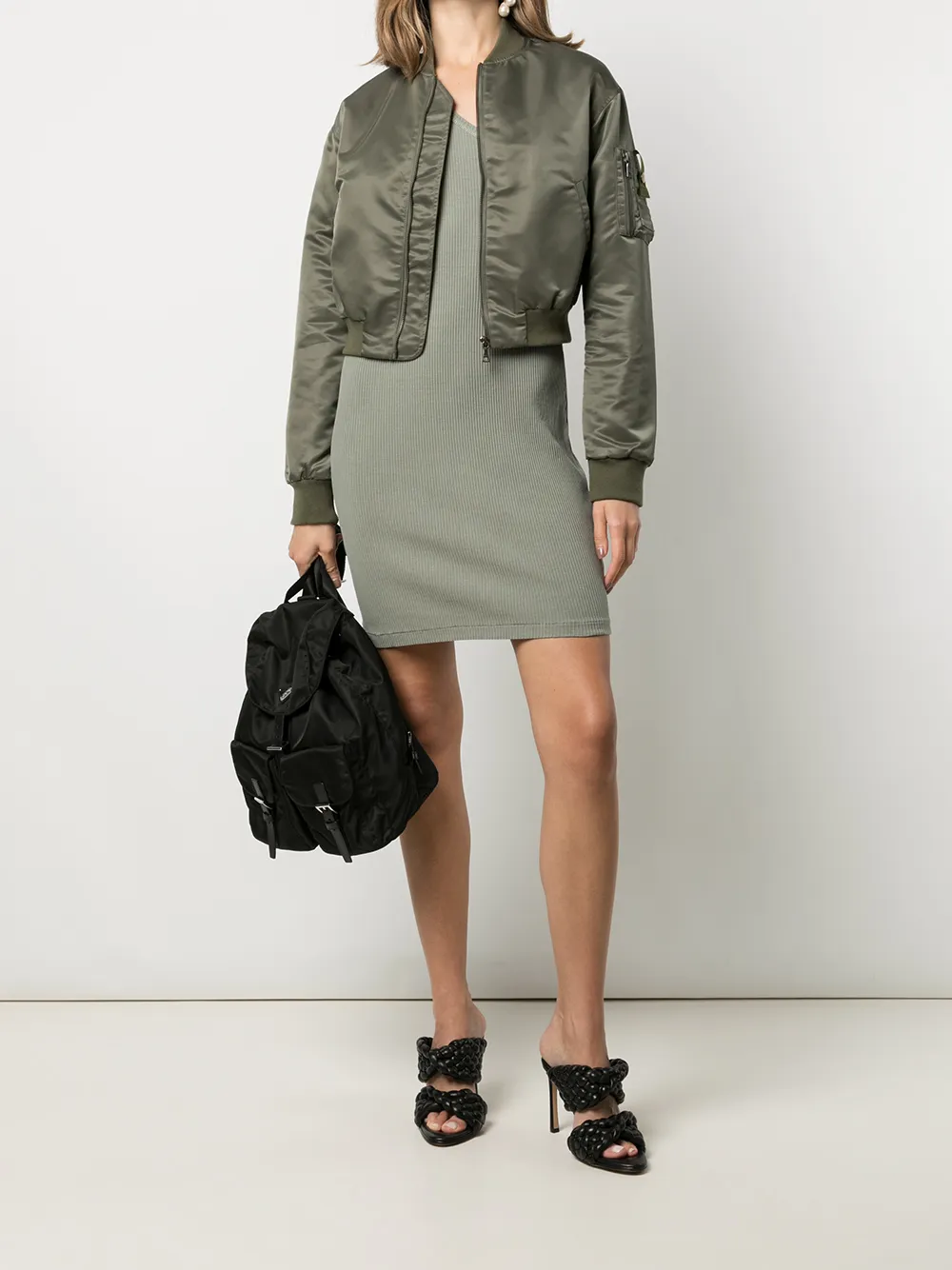 John Elliott Hunter Cropped Bomber Jacket - Farfetch