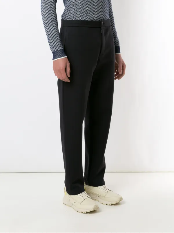 Giorgio Armani straight-leg Trousers | Black | FARFETCH ZA