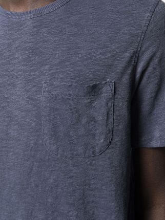 pocket-detail organic cotton T-shirt展示图