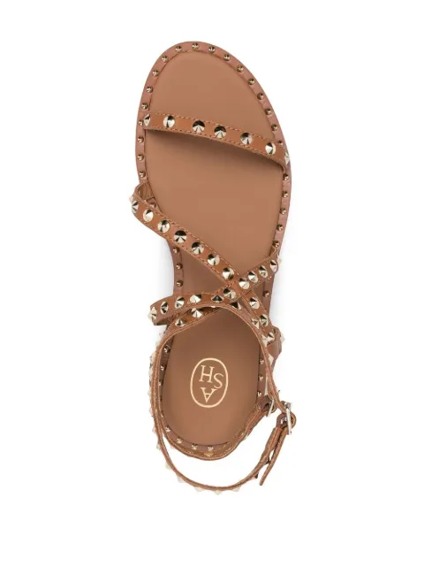 Ash Petra Studded Leather Sandals - Farfetch