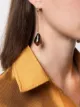 Panconesi stone drop earrings