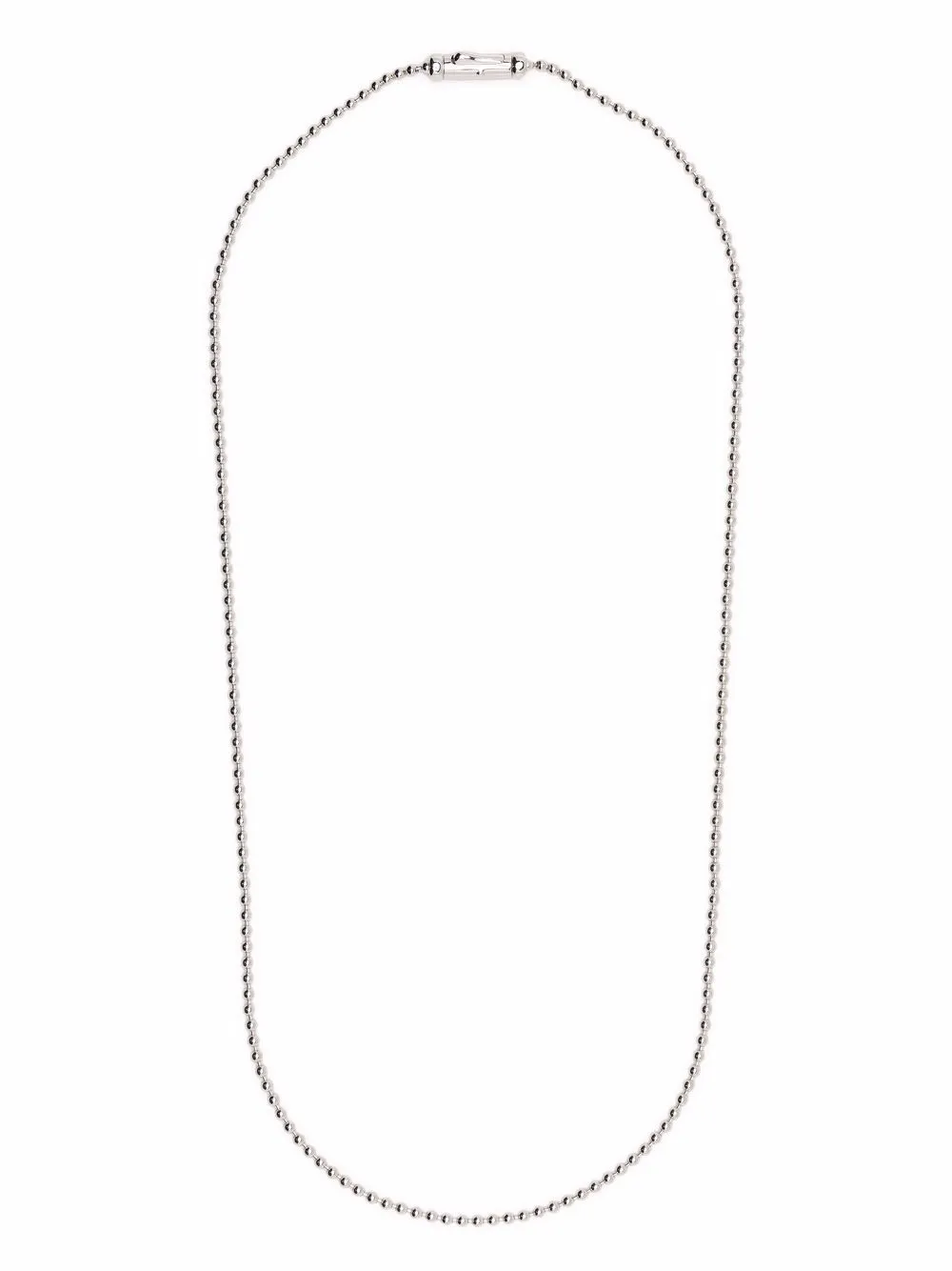 Tom Wood Ball chain sterling silver necklace