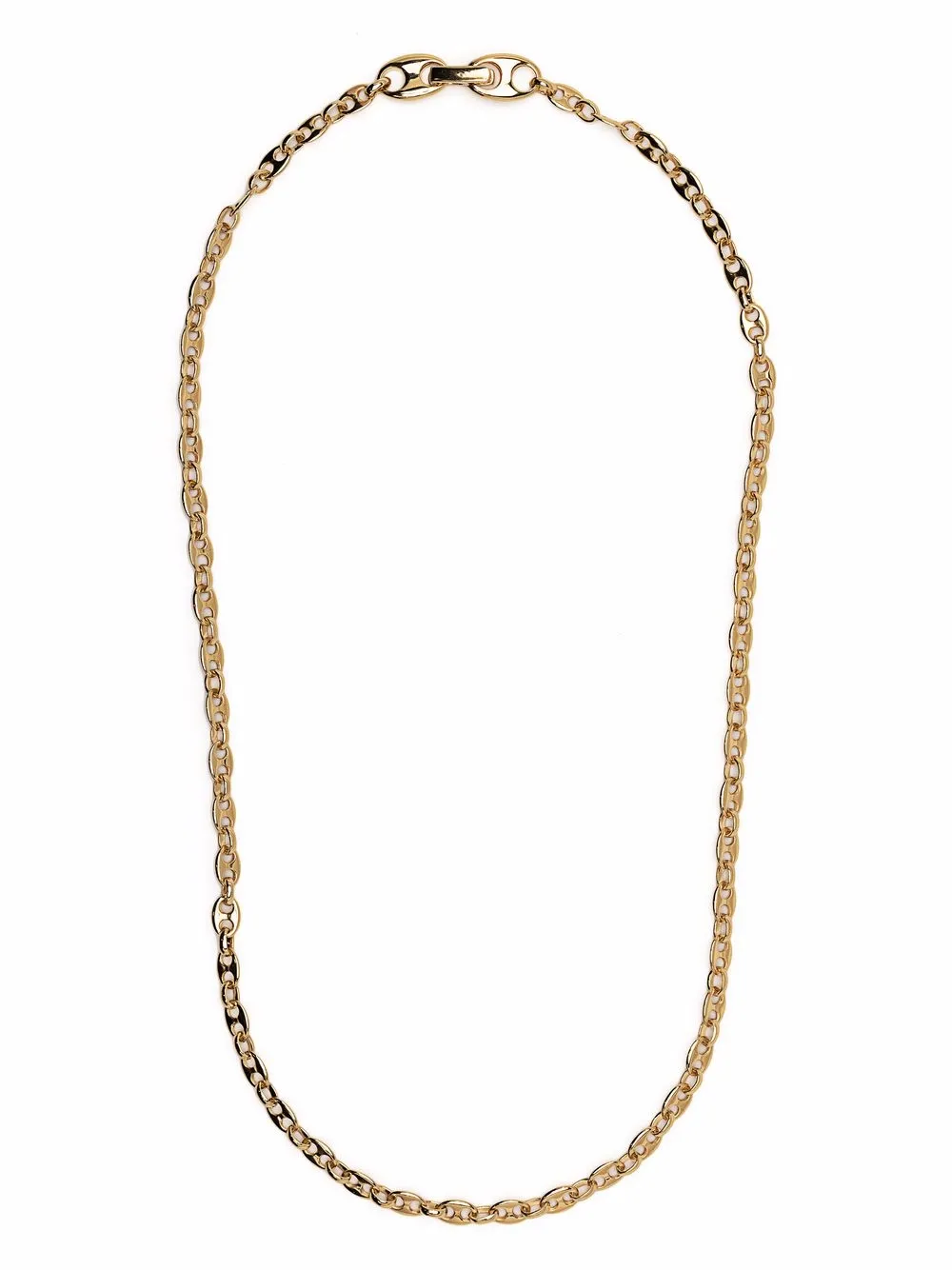 Tom Wood Bean gold-plated sterling silver chain