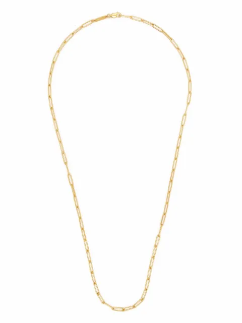 Tom Wood Box Chain gold-plated sterling silver necklace