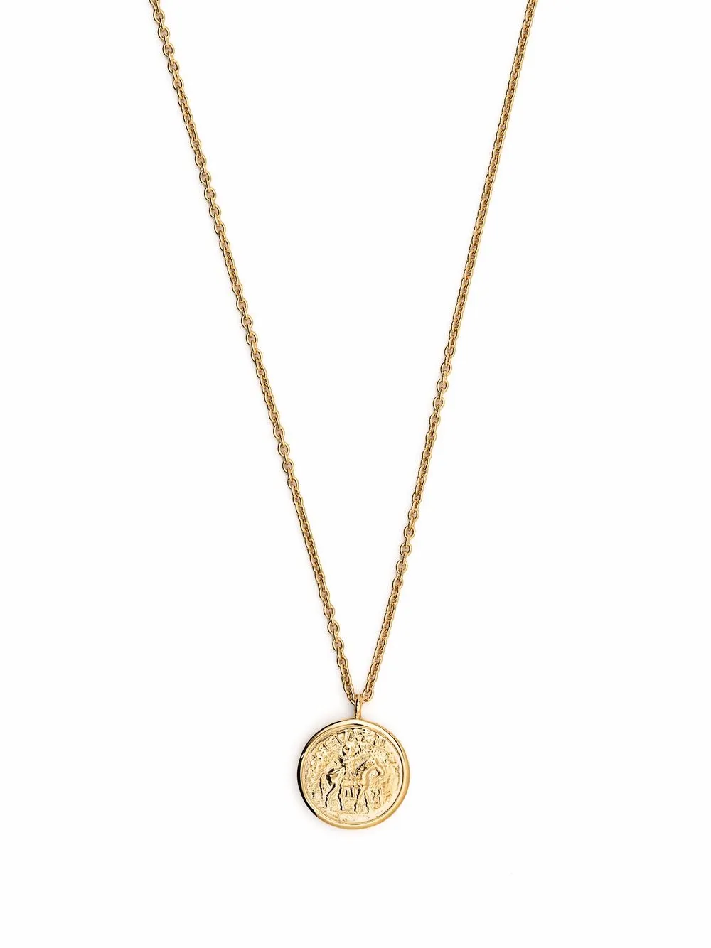 

Tom Wood collar con dije de moneda - Dorado