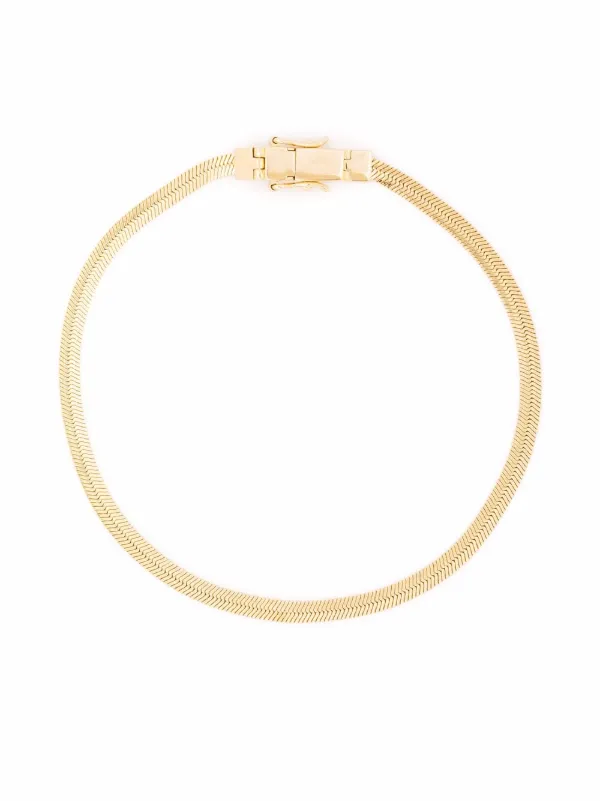 Tom Wood Herringbone Chain Bracelet 
