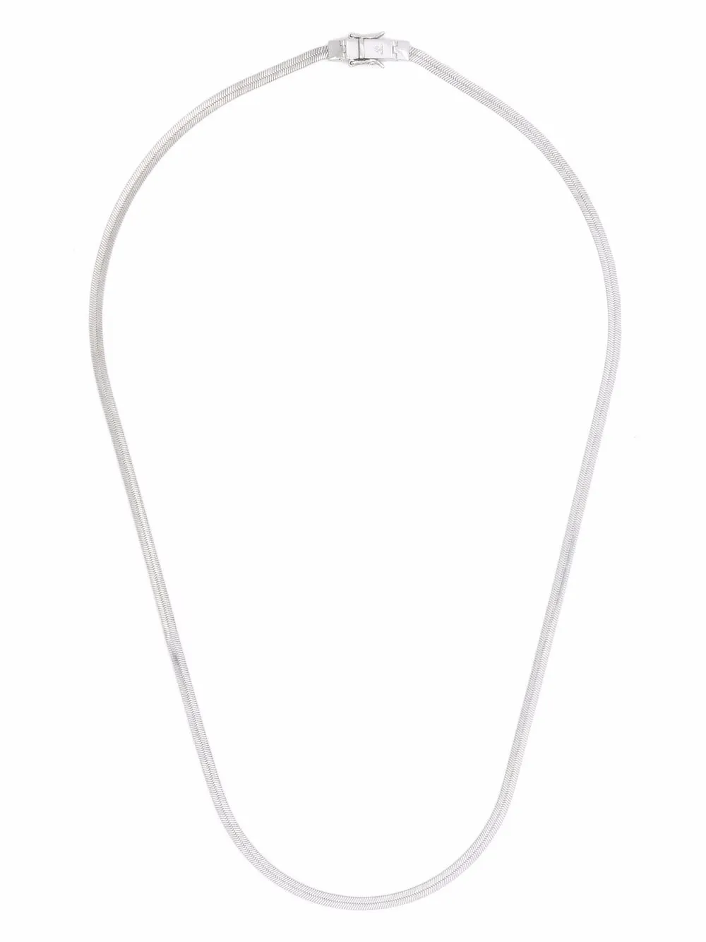 фото Tom wood herringbone chain necklace