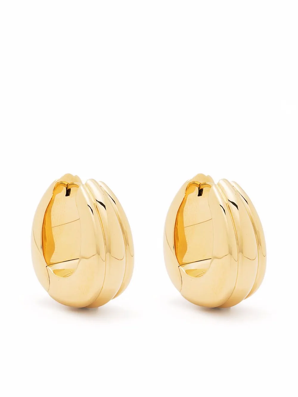 Tom Wood Large Ice Line Hoop Earrings - Farfetch