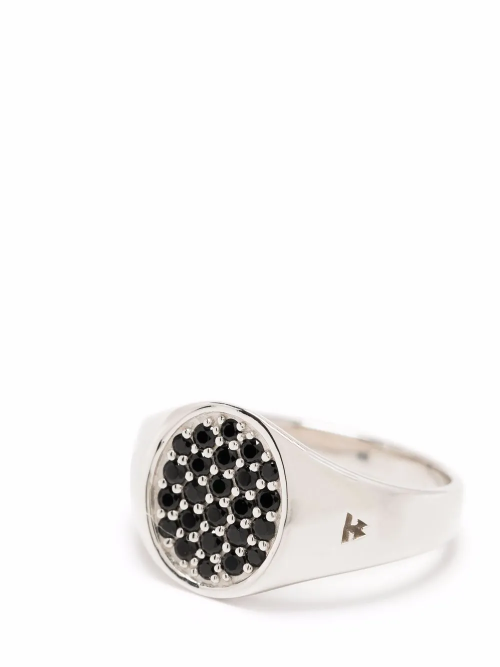 Tom Wood Mini Oval Spinel Signet Ring - Farfetch