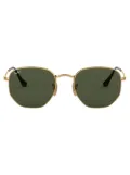 Ray-Ban RB3548NL hexagonal sunglasses - Gold