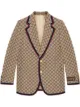 Image 1 of Gucci GG monogram single-breasted blazer