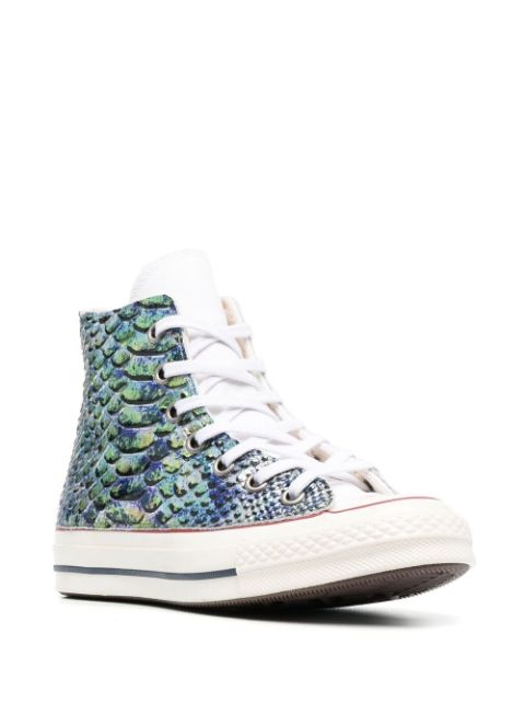 snakeskin converse