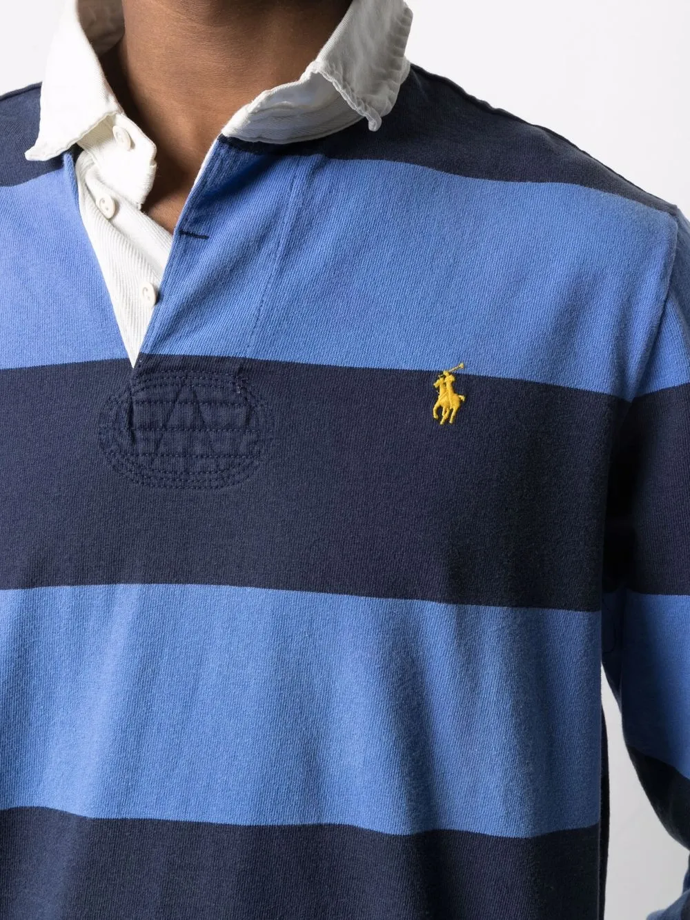 фото Polo ralph lauren рубашка-регби polo pony в полоску