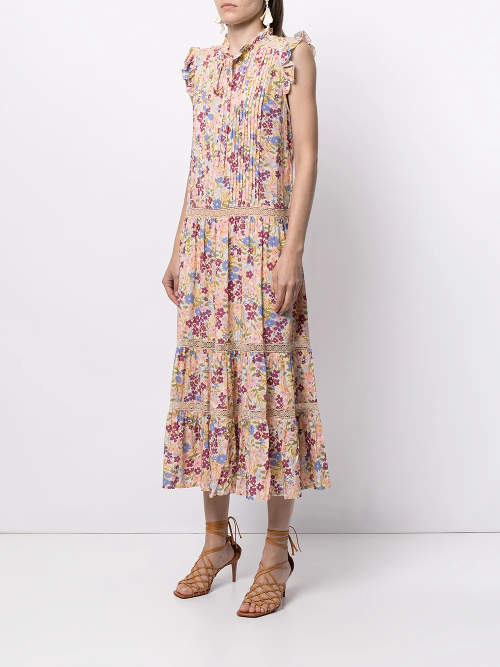 фото We are kindred платье миди mia с цветочным принтом