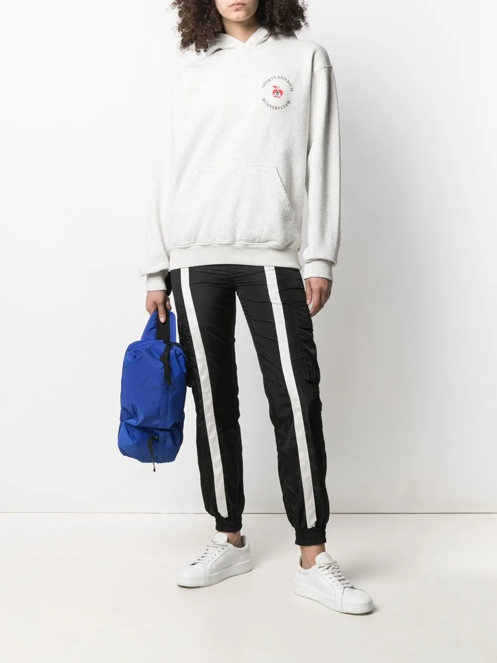 фото Sporty & rich худи с нашивкой-логотипом