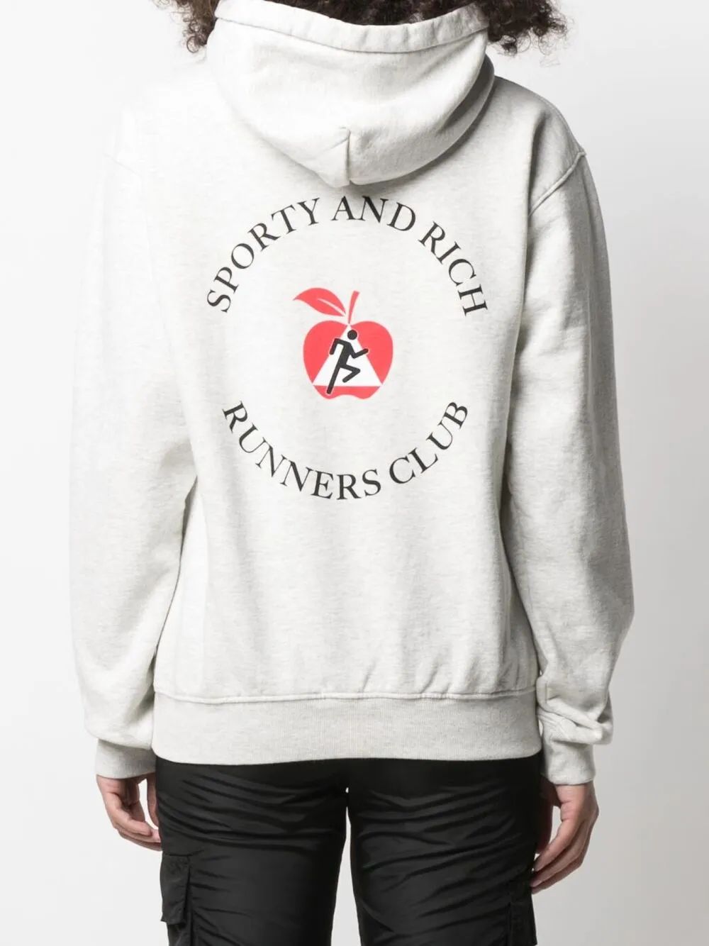 фото Sporty & rich худи с нашивкой-логотипом