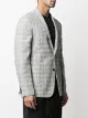 Z Zegna Kariertes Stricksakko