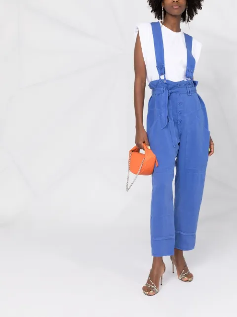 Isabel Marant Fineba Dungaree Trousers 