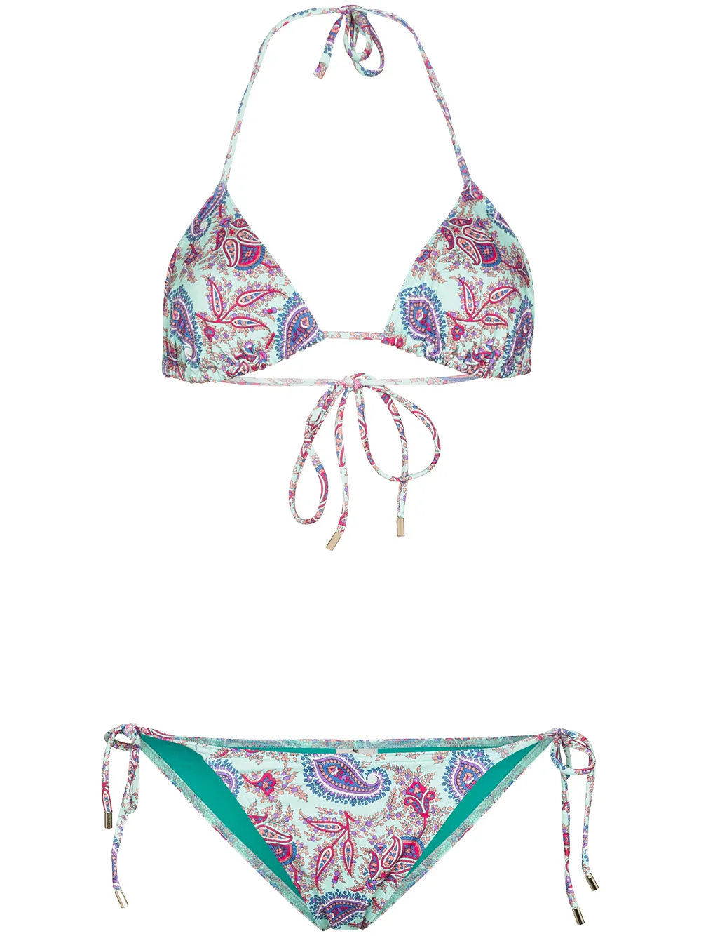 ETRO Santa Barbara Paisley Bikini Set - Farfetch