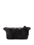 Guidi full-grain leather messenger bag - Black