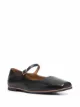 Image 2 of 12 STOREEZ square-toe ballerina shoes