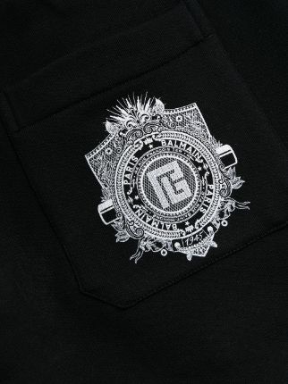 embroidered-logo track pants展示图