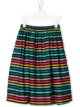 Image 1 of SONIA RYKIEL ENFANT TEEN stripe print skirt