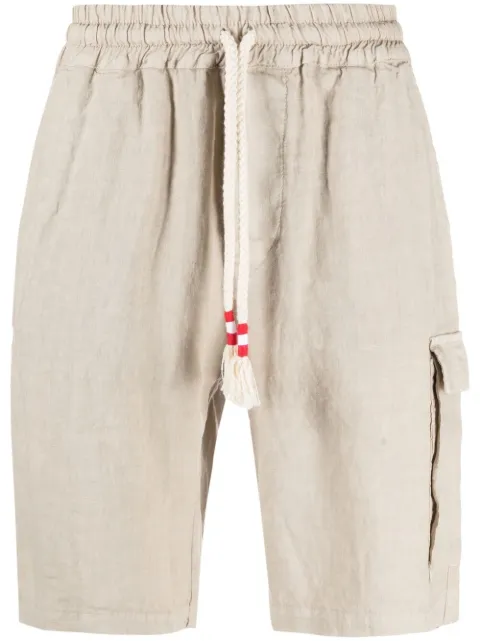 MC2 Saint Barth drawstring linen shorts