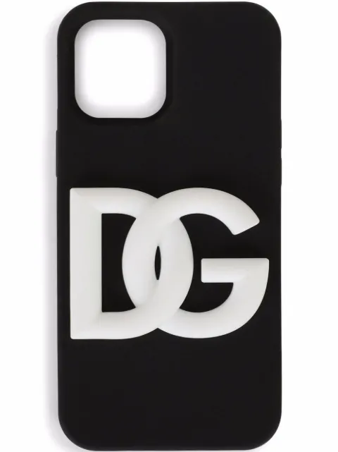 Dolce & Gabbana حافظة iPhone 12 Pro بشعار DG