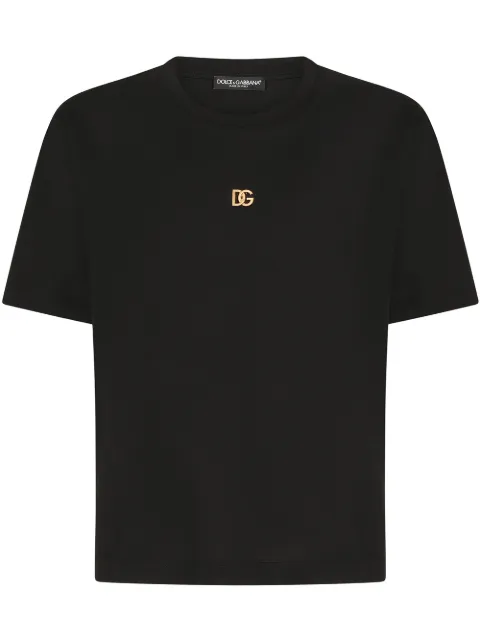 Dolce & Gabbana logo plaque cotton T-shirt